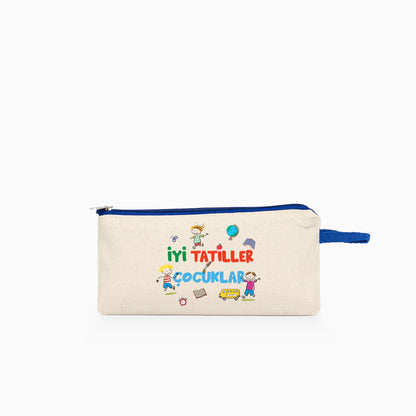 Yılbaşı Baskılı Bez Kalemlik